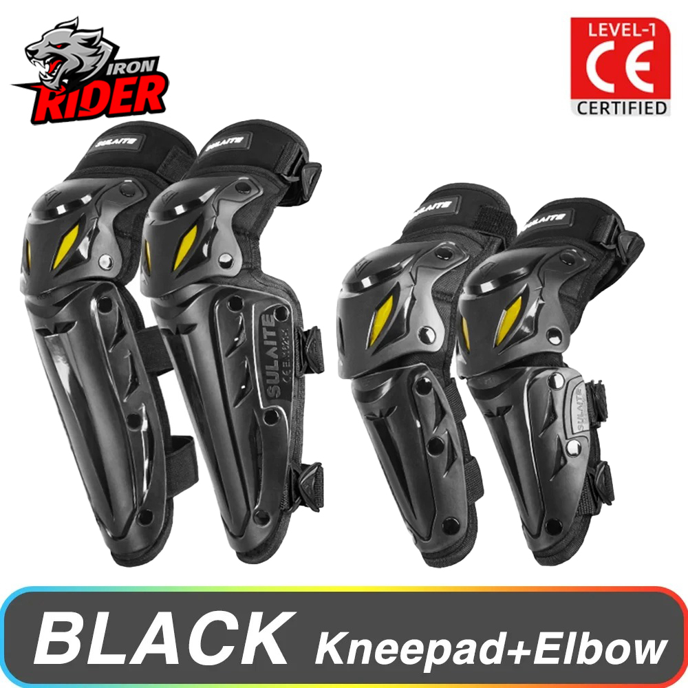 Motorcycle Wearing Gear - Motorcycle Knee And Elbow Pads Outdoor