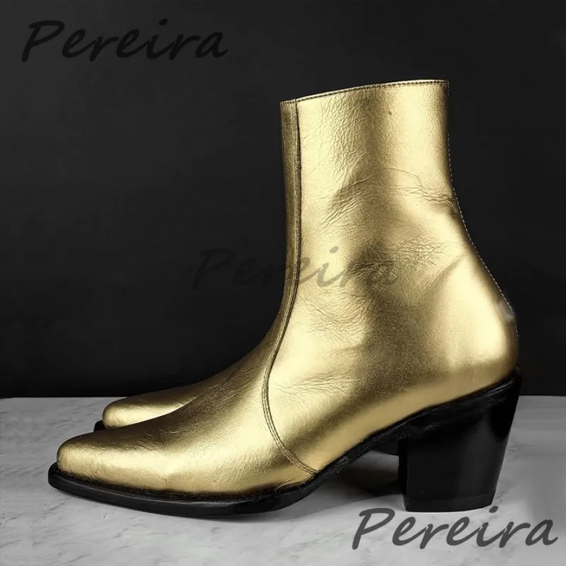 Riding Boot Short - British Men's Genuine Leather Chelsea Boots
