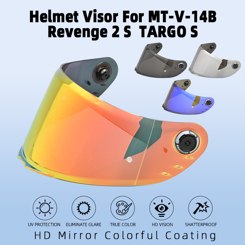 Helmet Full Face - Helmet visor for MT-V-14B Revenge 2