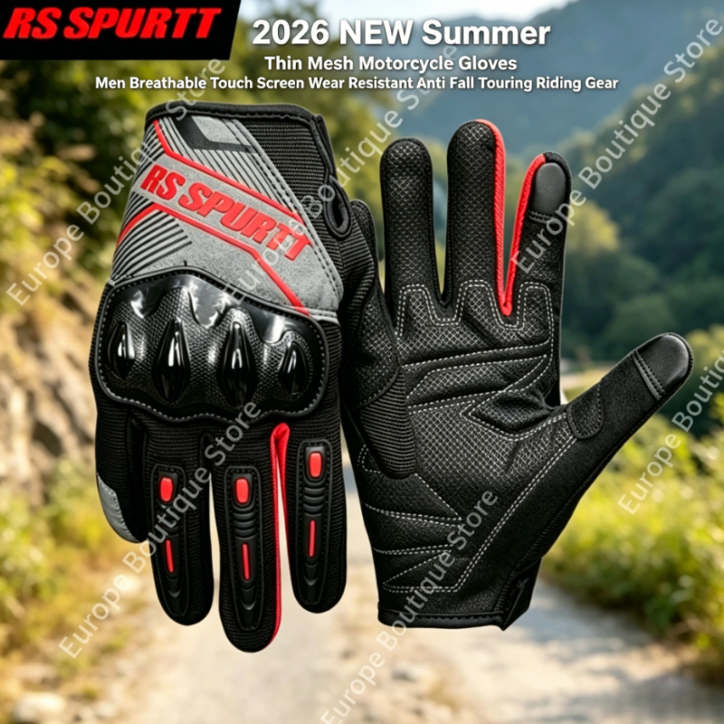 Motorcycle Wearing Gear - 2026 New Summer Thin Mesh Motorcycle