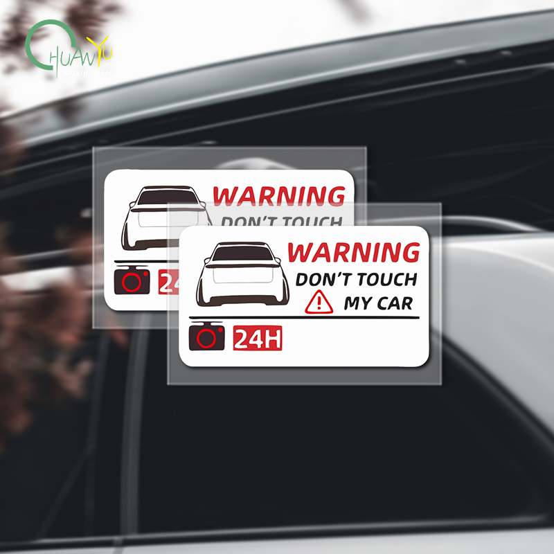 Motorcycle Gear Outlet - Anti-theft warning reflective sticker for electric