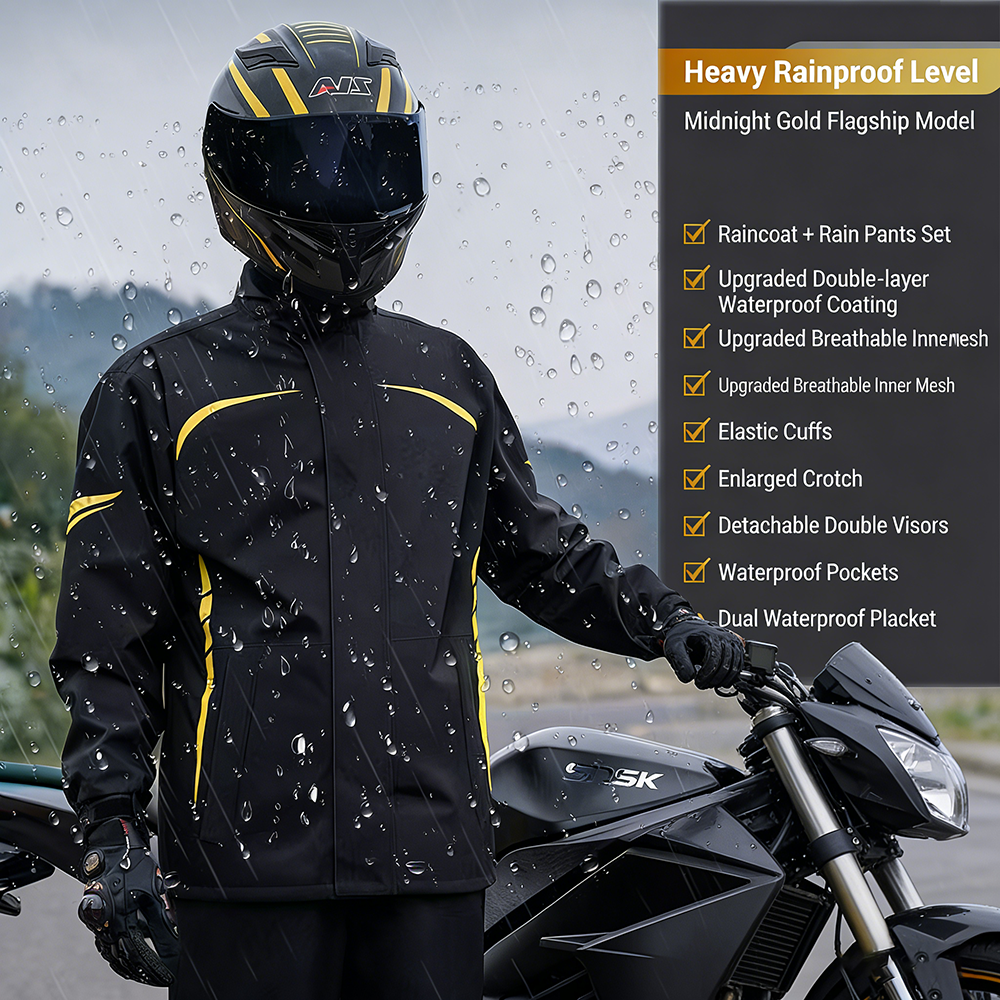 Motorcycle Wearing Gear - Motorcycle Rain Suit Men Women Rain