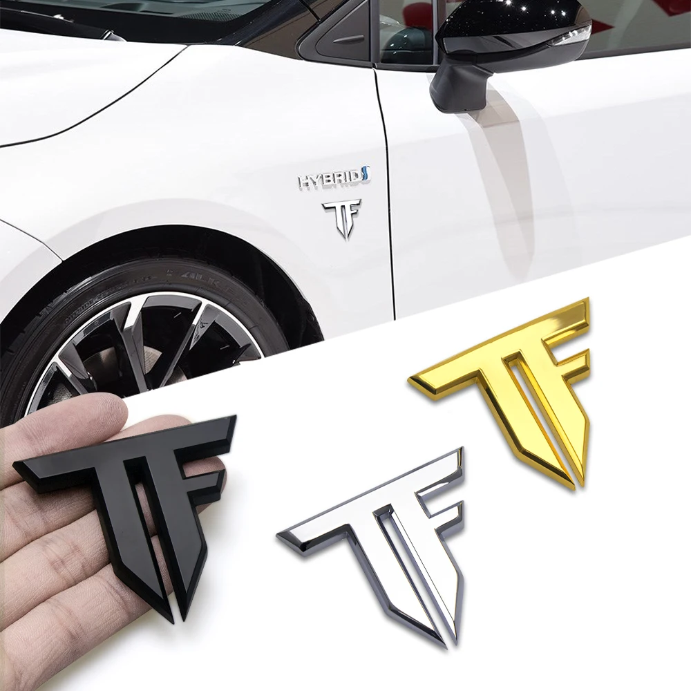 1pc 3D Metal TF Emblem Badge C - Motorcycle Gear Outlet avaliação e preço