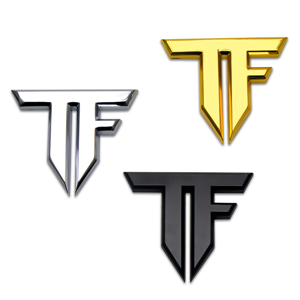 1pc 3D Metal TF Emblem Badge C - Motorcycle Gear Outlet avaliação e preço