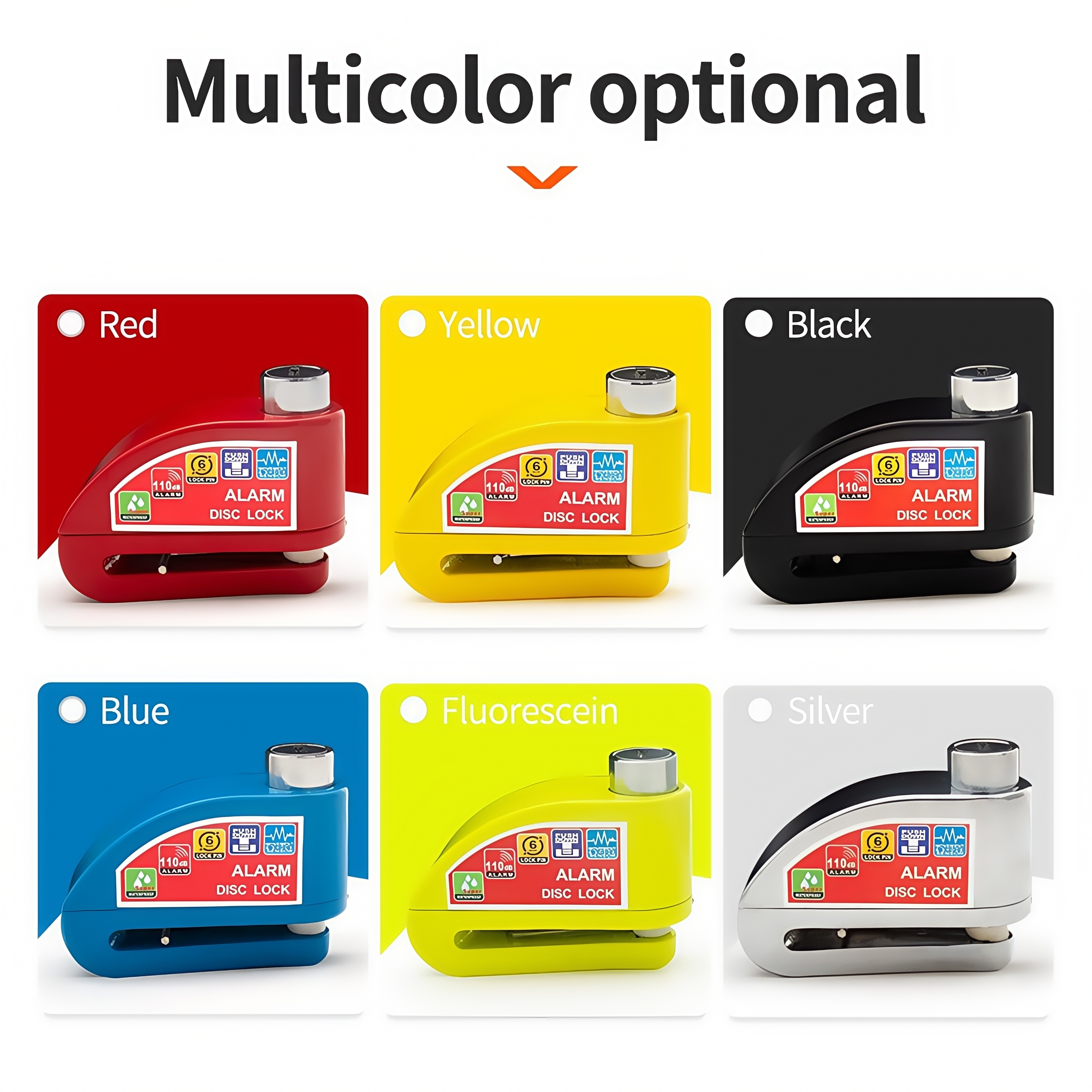 Waterproof Disc Brake Alarm Lo - Disc Lock Brake avaliação e preço