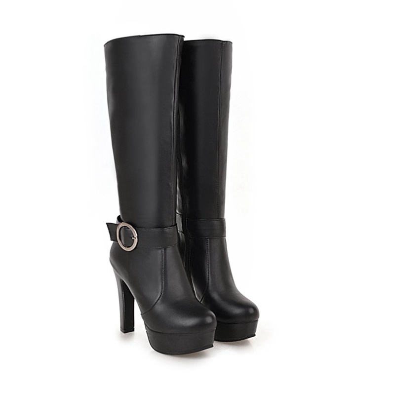 Knee High Boots Women Fashion  - Riding Boot Short avaliação e preço