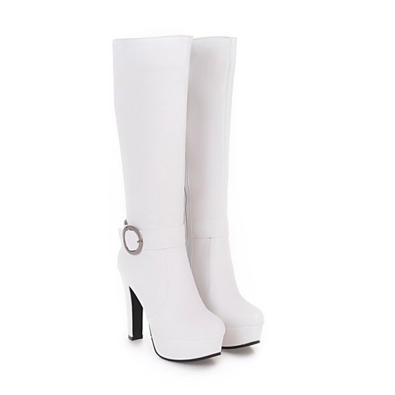 Knee High Boots Women Fashion  - Riding Boot Short avaliação e preço