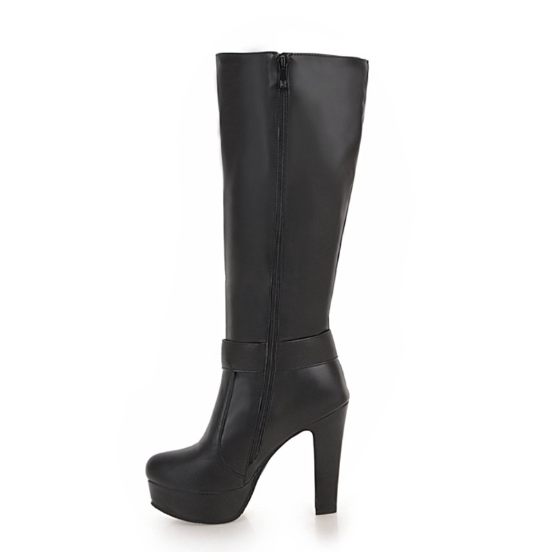 Knee High Boots Women Fashion  - Riding Boot Short avaliação e preço