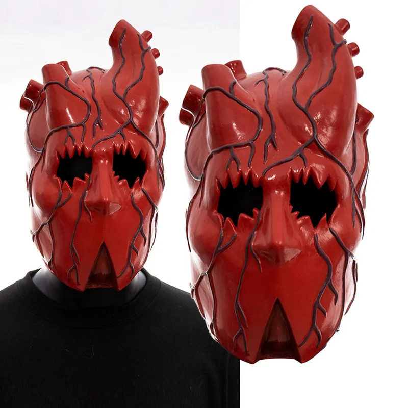 CyHorror Heart Mask Cosplay Sc - Helmet Full Face avaliação e preço