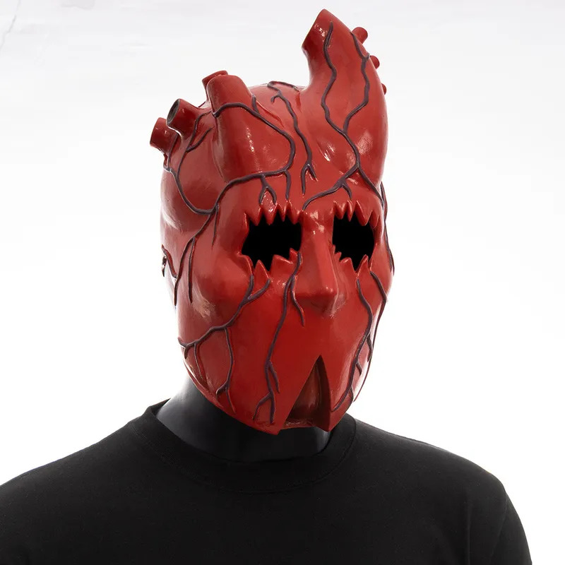 CyHorror Heart Mask Cosplay Sc - Helmet Full Face avaliação e preço