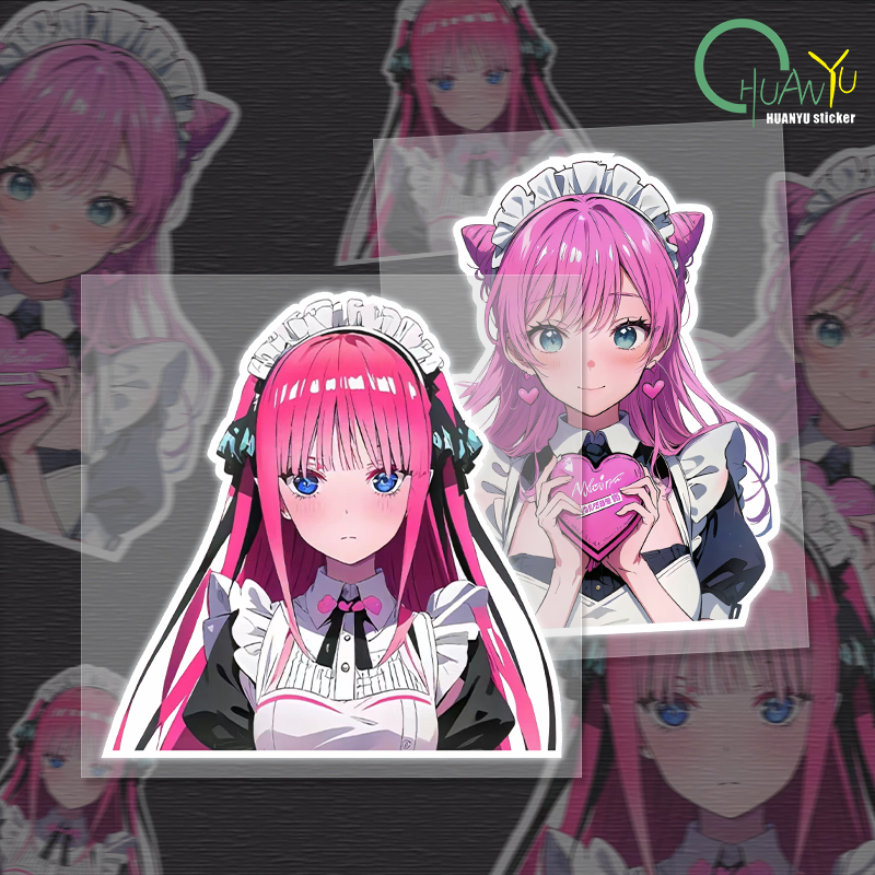 JDM Cute Girl Anime Car Sticke - Motorcycle Gear Outlet avaliação e preço