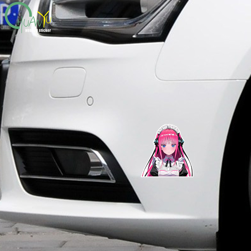 JDM Cute Girl Anime Car Sticke - Motorcycle Gear Outlet avaliação e preço
