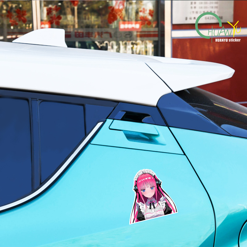 JDM Cute Girl Anime Car Sticke - Motorcycle Gear Outlet avaliação e preço