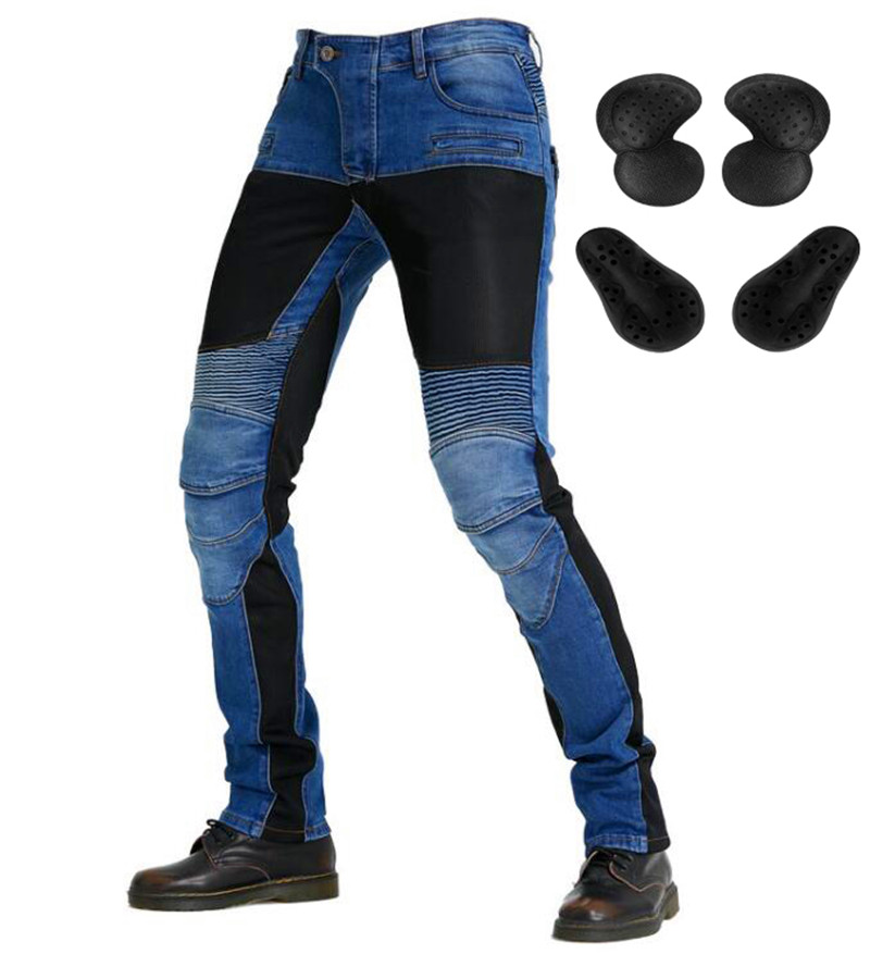 Men Motorcycle Pants Aramid Mo - Motorcycle Wearing Gear avaliação e preço