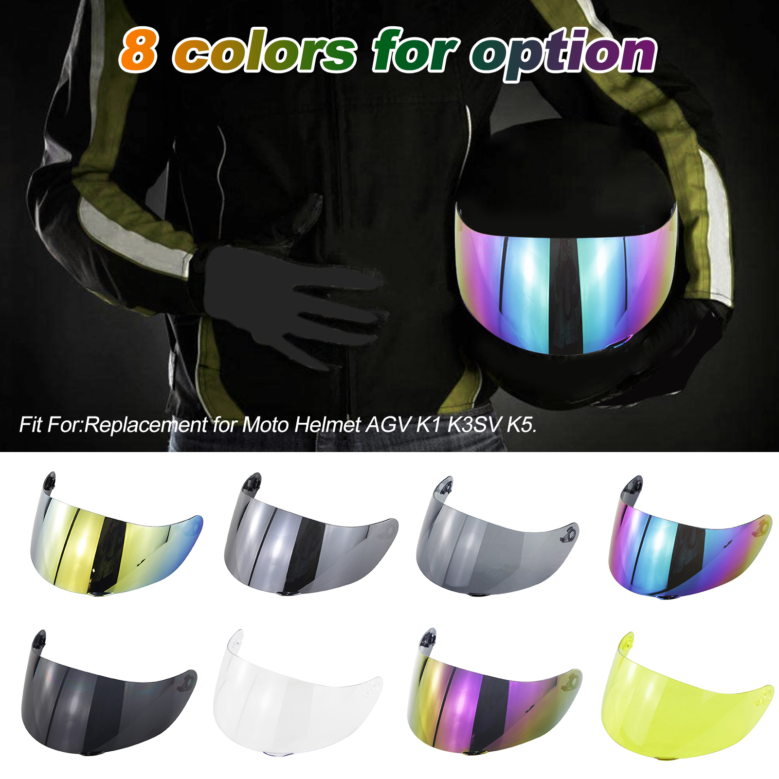 Motorcycle Wind Shield Helmet  - Helmet Full Face avaliação e preço