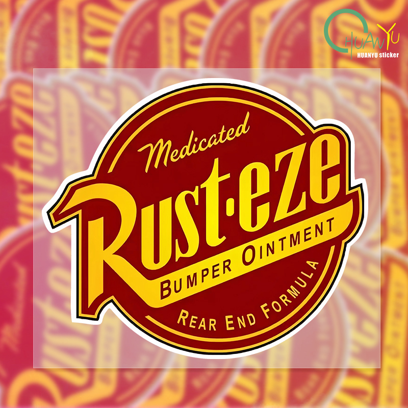 Creative RUSTEZE Car Sticker A - Motorcycle Gear Outlet avaliação e preço