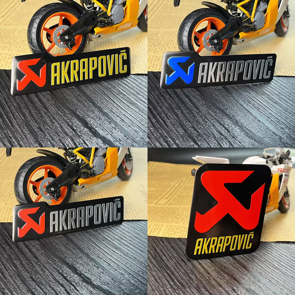 Motorcycle Exhaust Decals, 3D  - Motorcycle Gear Outlet avaliação e preço