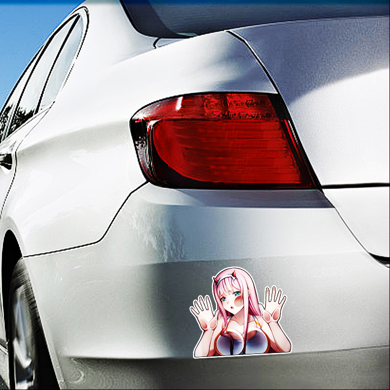 Zero Two Windows Car Stickers  - Motorcycle Gear Outlet avaliação e preço