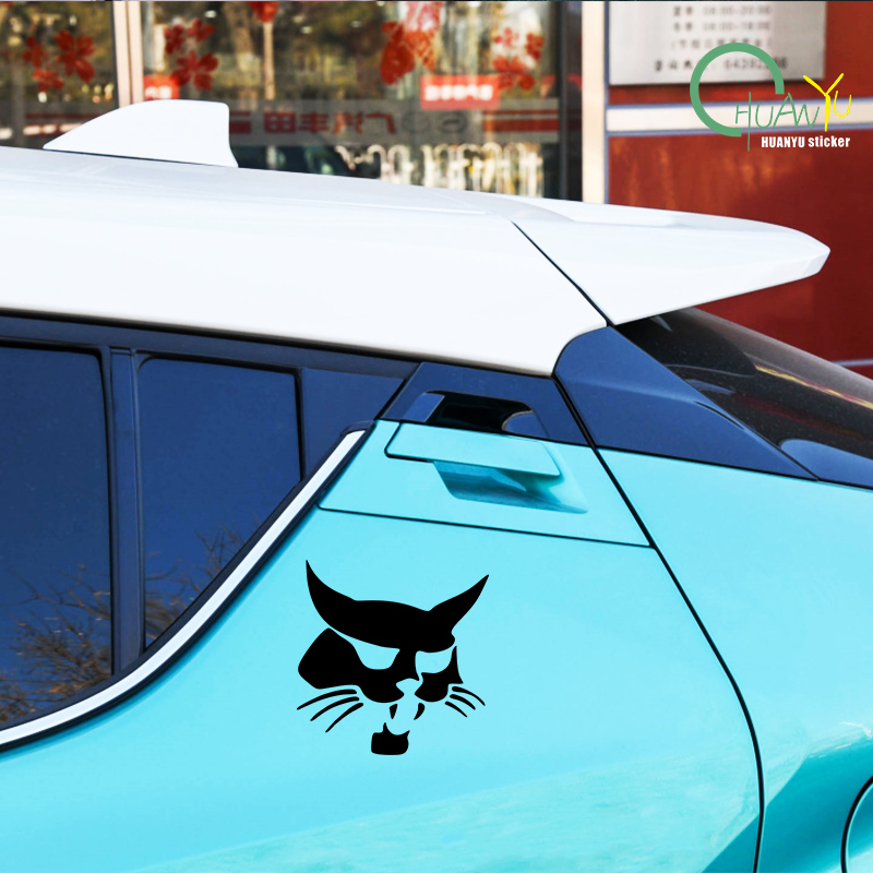 for Bobcat Head Silhouette Car - Motorcycle Gear Outlet avaliação e preço