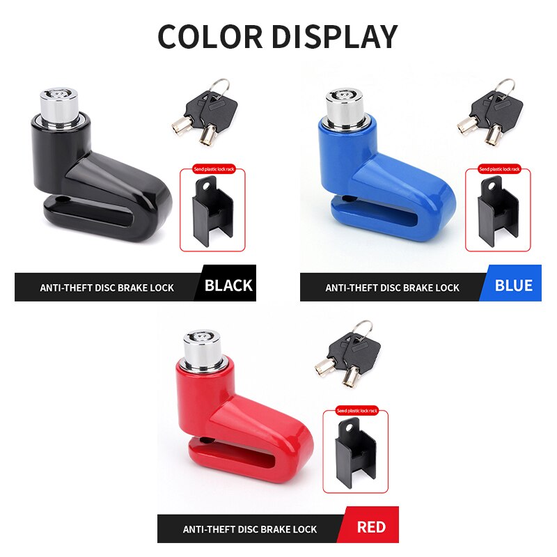 Anti-theft Steel Motorcycle Di - Disc Lock Brake avaliação e preço