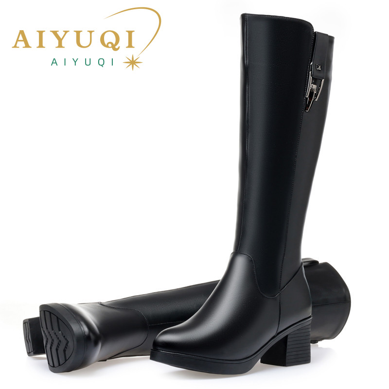 AIYUQI Winter Women Long Boots - Riding Boot Short avaliação e preço
