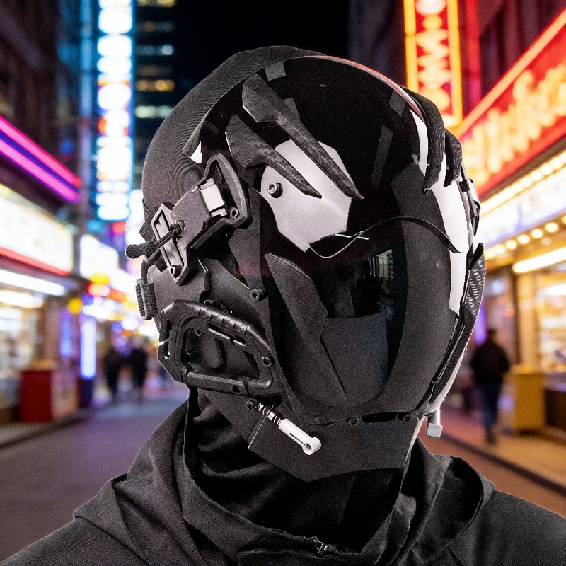 Tech Mecha Helmet Cyberpunk Ma - Helmet Full Face avaliação e preço