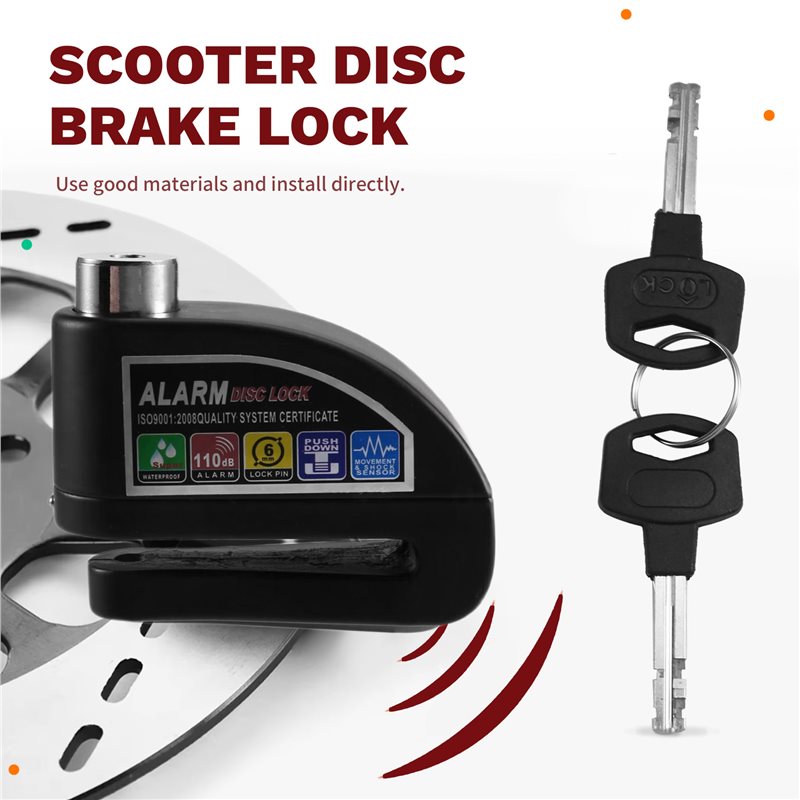 B92B-Disc Brake Lock Waterproo - Disc Lock Brake avaliação e preço