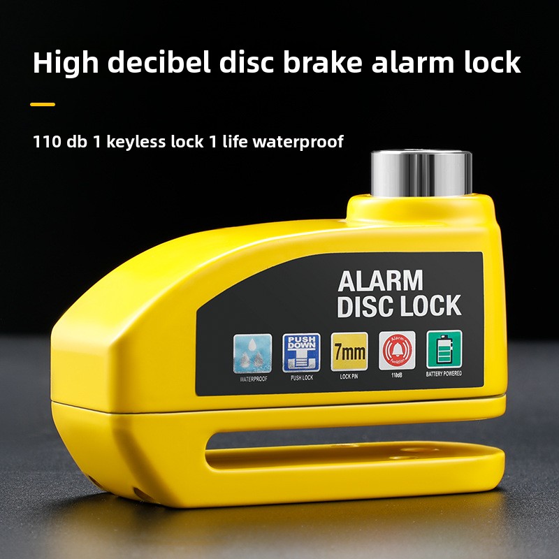 Bicycle Disc Brake Lock Alarm, - Disc Lock Brake avaliação e preço