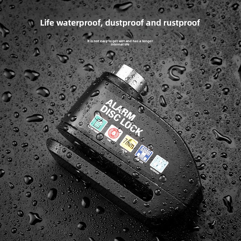 Bicycle Disc Brake Lock Alarm, - Disc Lock Brake avaliação e preço
