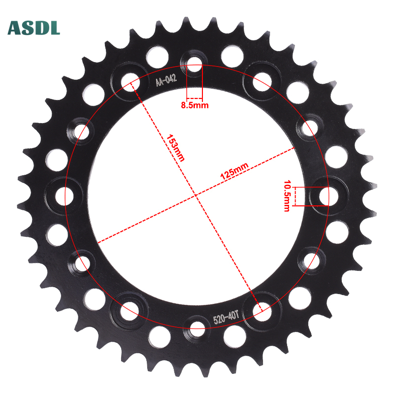 520 13T 40T Motorcycle Front R - Motorcycle Gear Australia avaliação e preço