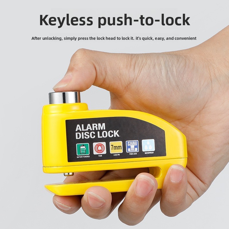 Metal Alarm Disc Lock - Waterp - Disc Lock Brake avaliação e preço