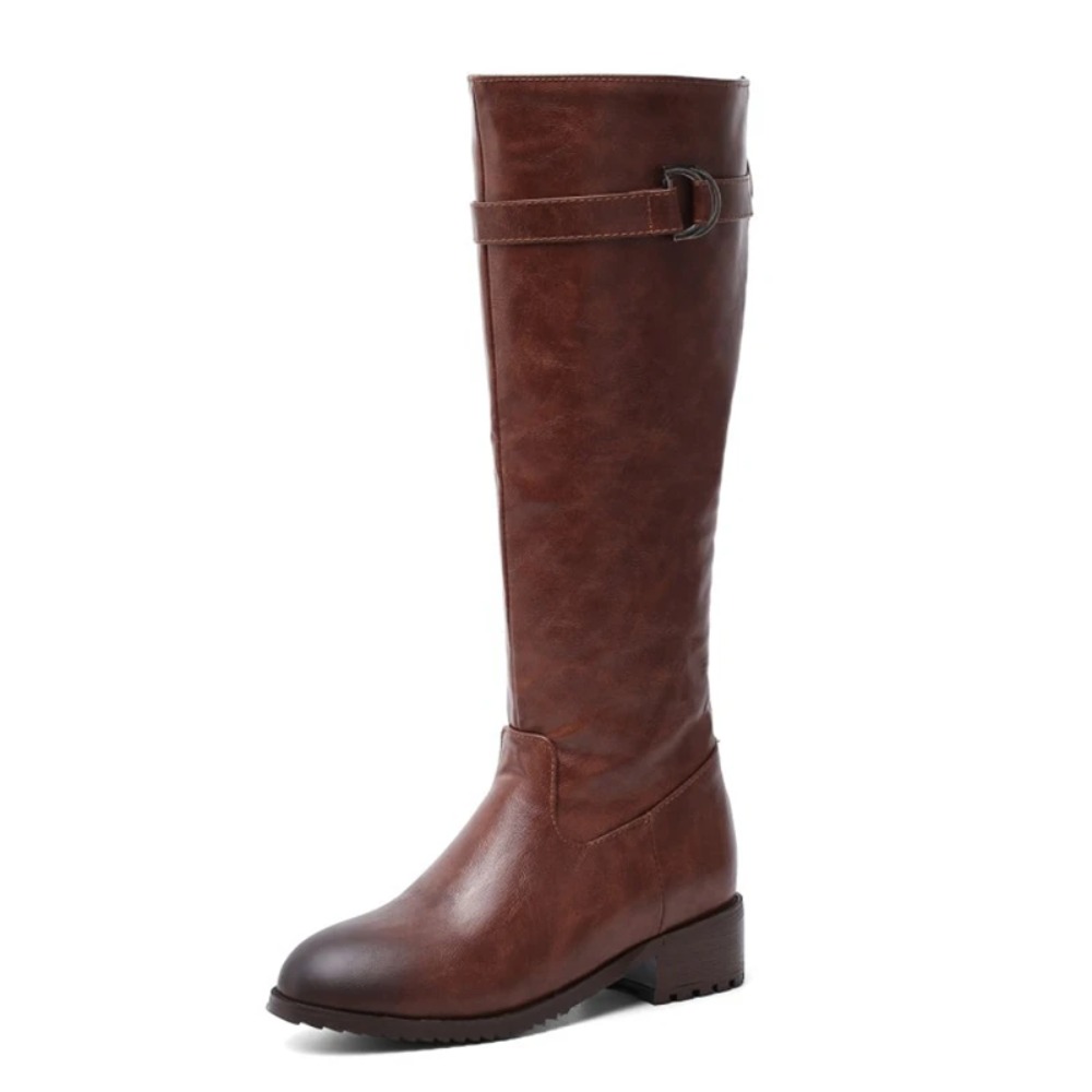 Knee High Boots Women Ponted T - Riding Boot Short avaliação e preço