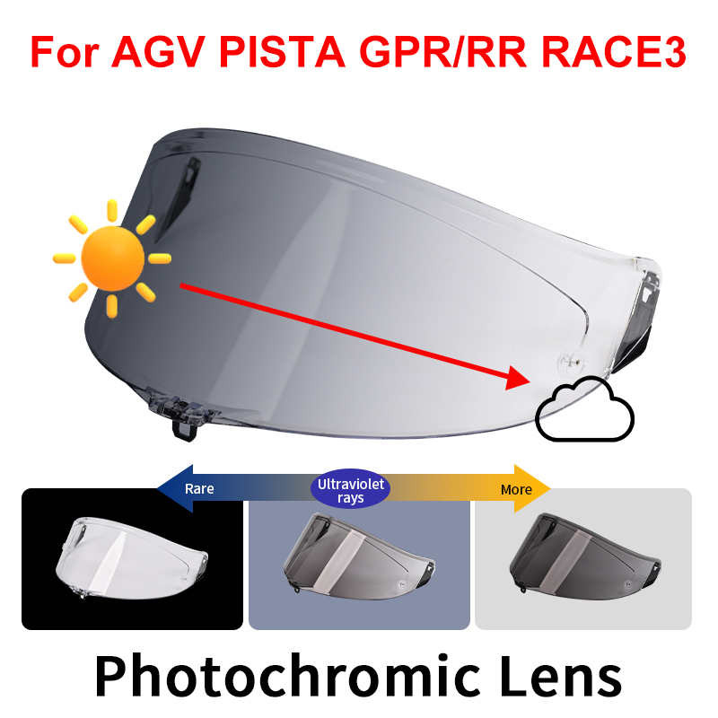 Photochromic Shield Visor Lens - Helmet Full Face avaliação e preço