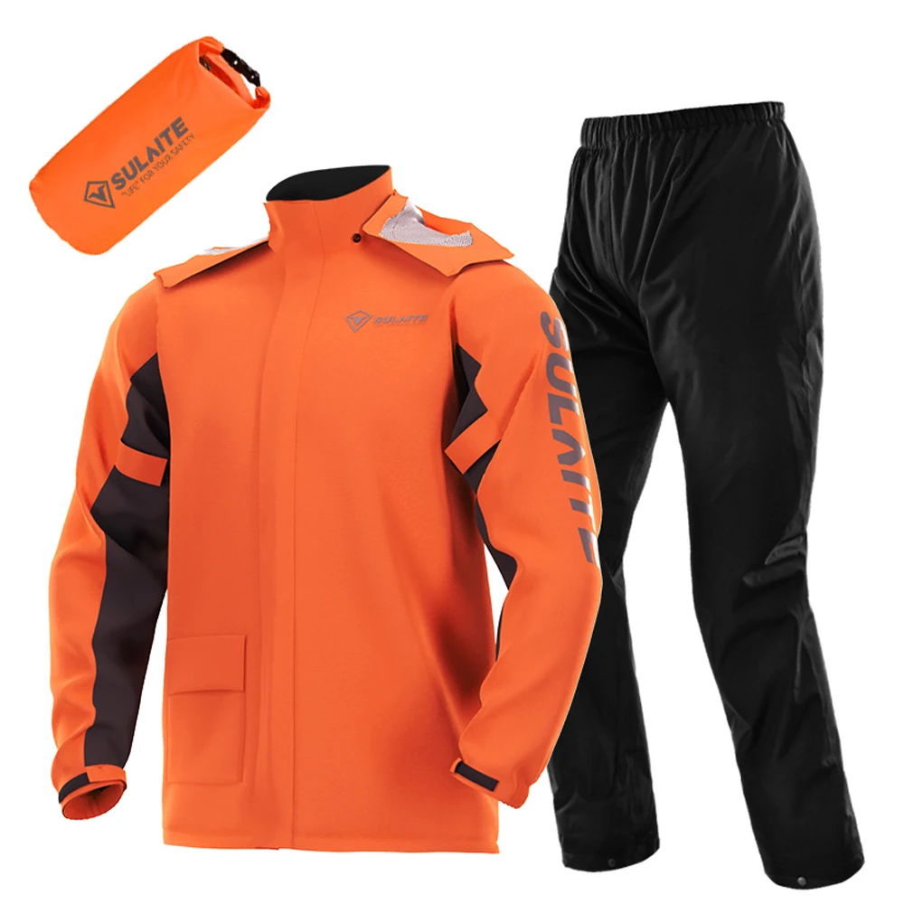 Motorcycle Rain Gear Suit Ligh - Motorcycle Wearing Gear avaliação e preço