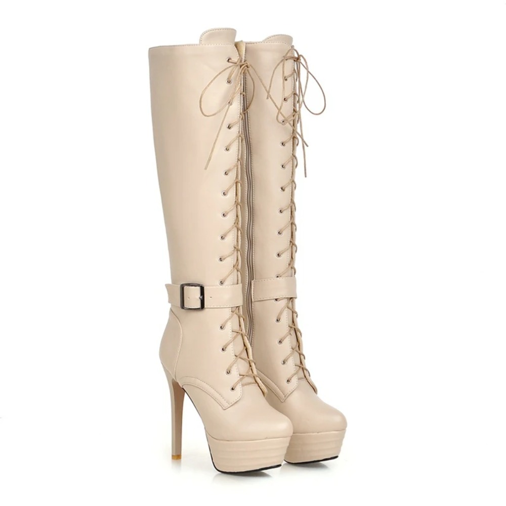Knee High Boots Womens Botas M - Riding Boot Short avaliação e preço