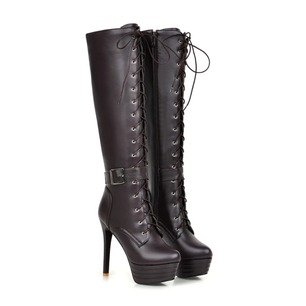 Knee High Boots Womens Botas M - Riding Boot Short avaliação e preço