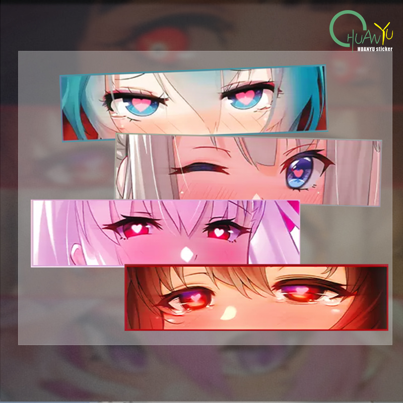 Anime girl's eyes waterproof J - Motorcycle Gear Outlet avaliação e preço