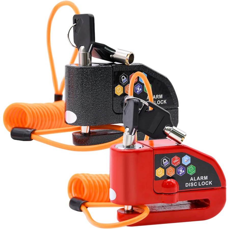 Alarm Disc Lock Set 2pcs Brake - Disc Lock Brake avaliação e preço