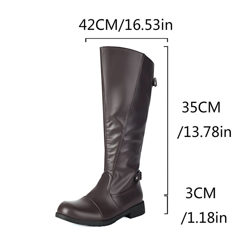 SIMLOVEYO 2025 Casual Men's Kn - Riding Boot Short avaliação e preço