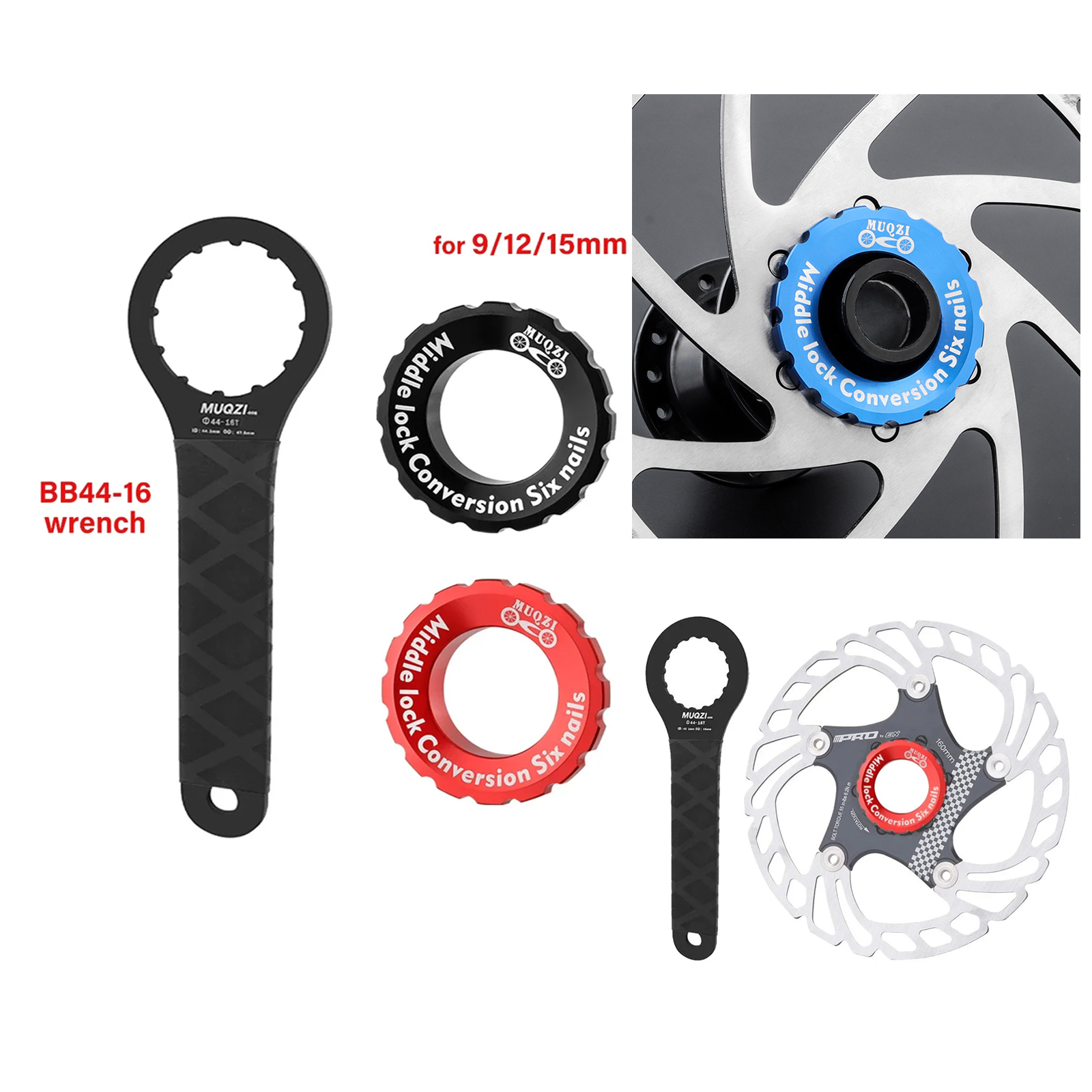 9/12/15mm Bicycle Centerlock L - Disc Lock Brake avaliação e preço