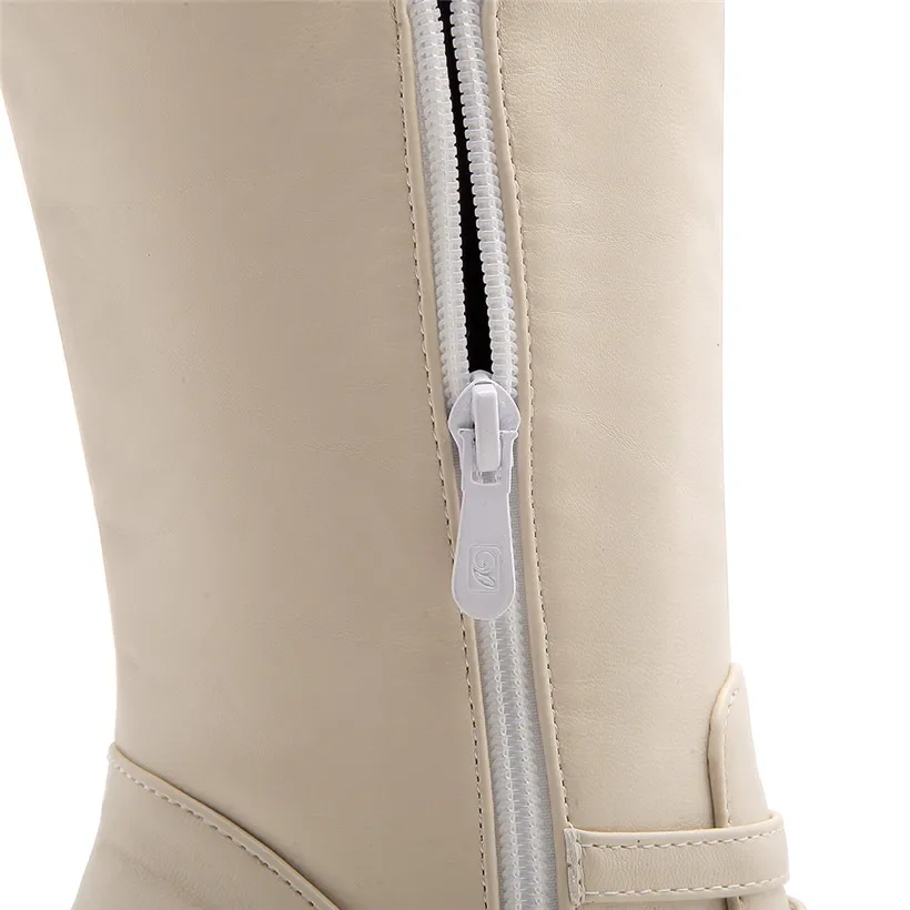 Women Thigh-high Platform Boot - Riding Boot Short avaliação e preço