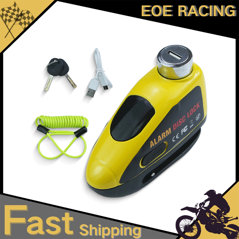 Rechargeable 140dB Motorcycle  - Disc Lock Brake avaliação e preço