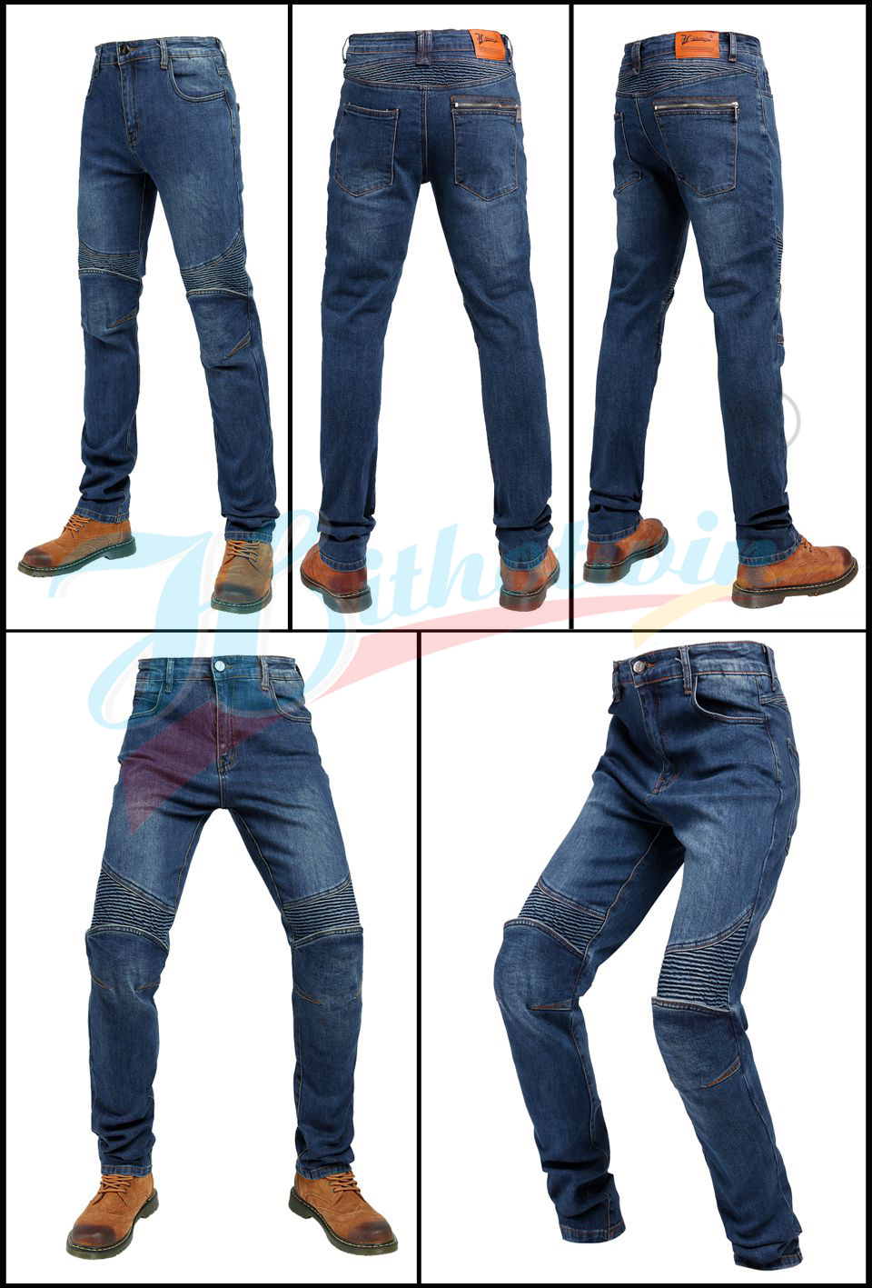 Men Aramid Motorcycle Jeans Wi - Motorcycle Wearing Gear avaliação e preço